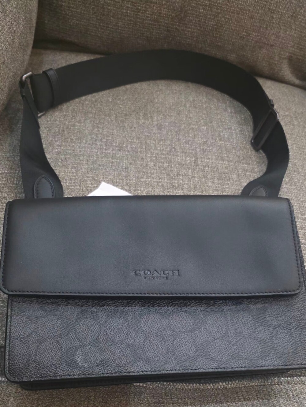 Coach Turner Flap Crossbody Bag In Signature Canvas
